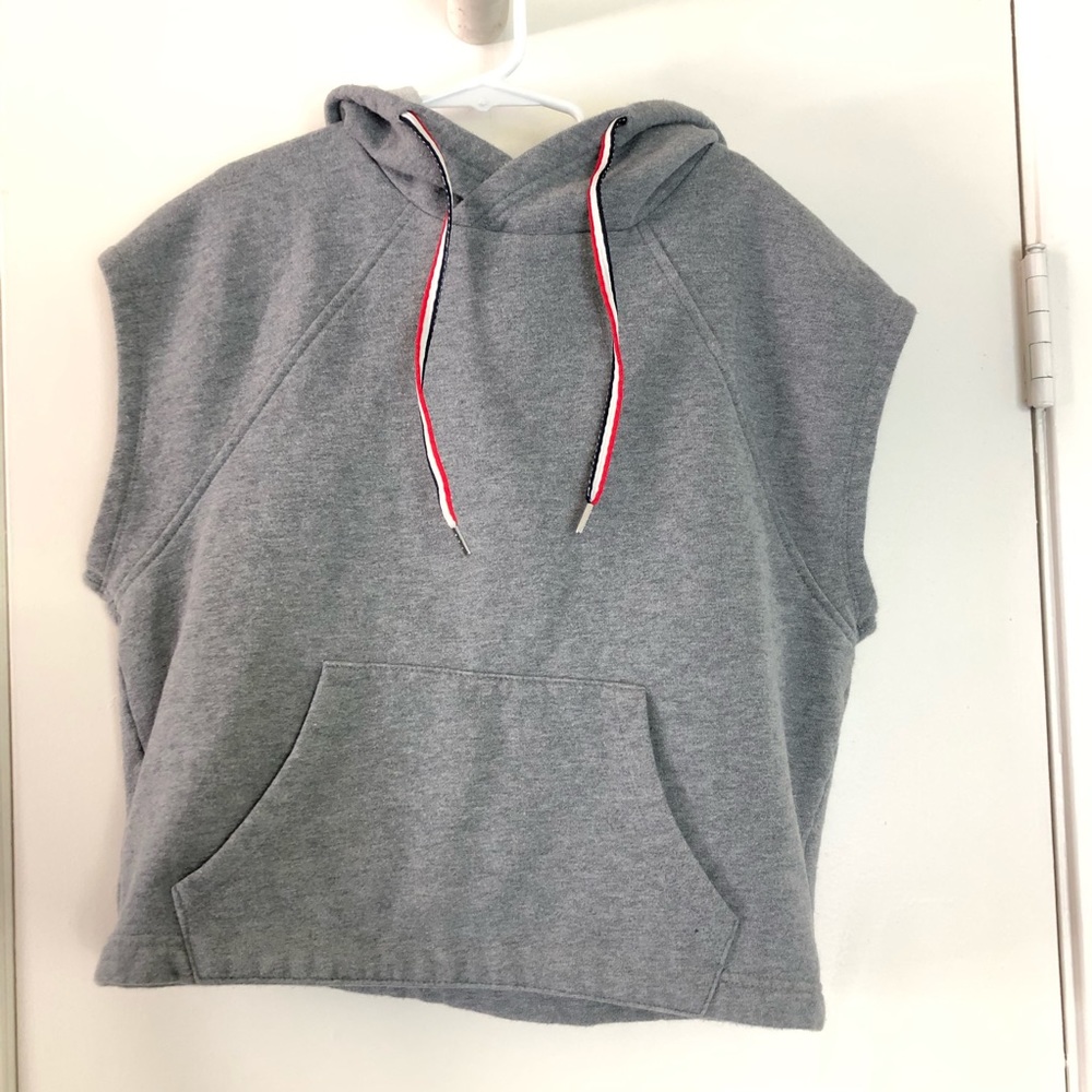 Mossimo sweatshirt cutoff pullover